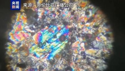 一颗陨石坠落在国外民宅,内部结构呈现彩虹光泽;推测其形成于45.6亿年前