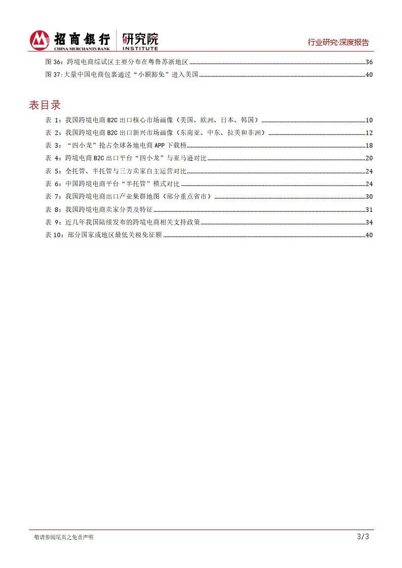 跨境电商行业研究报告